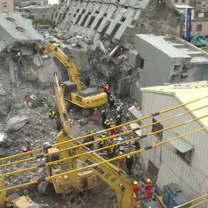 صورة أرشيفية لزلزال ضرب تايوان قبل أشهر عدة