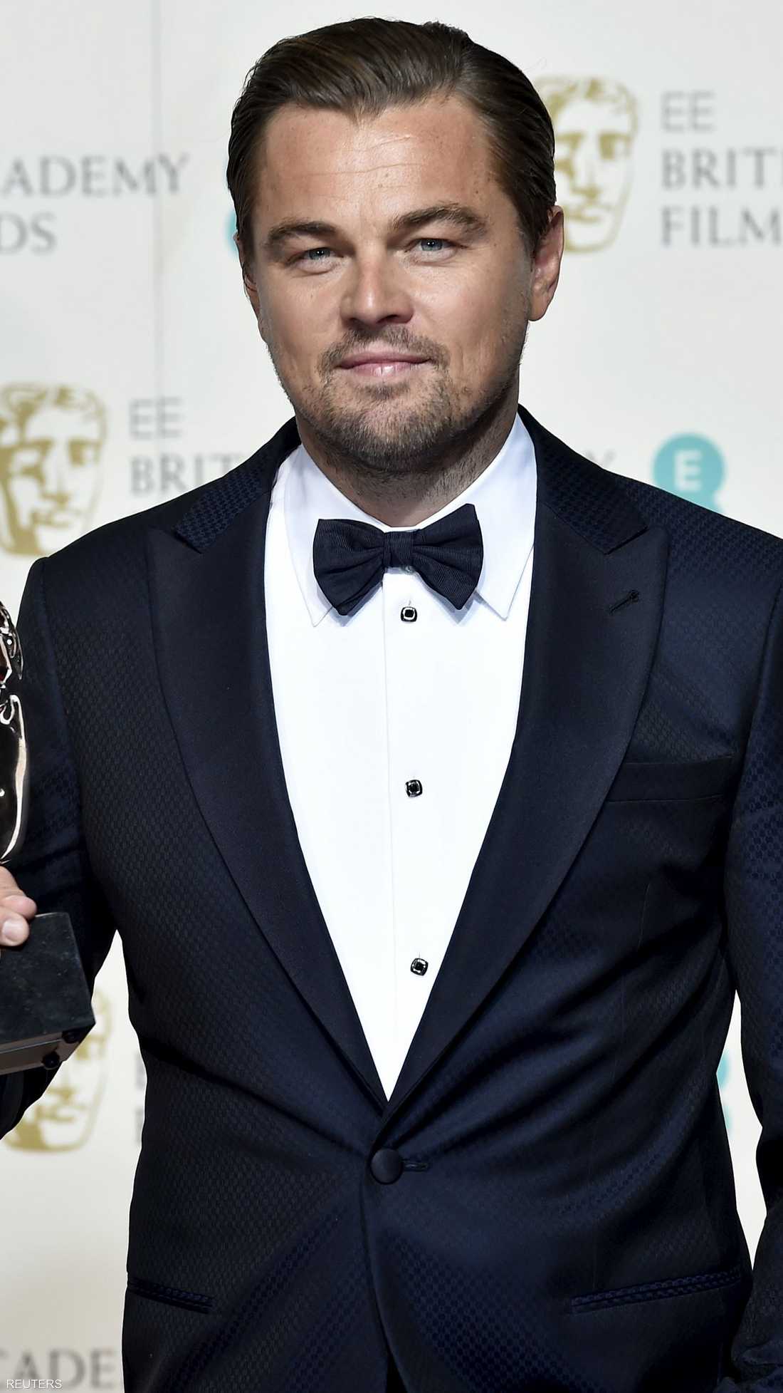 ليوناردو دي كابريو حصل على جائزة أفضل ممثل عن دوره المميز في فيلم ذا ريفينانت