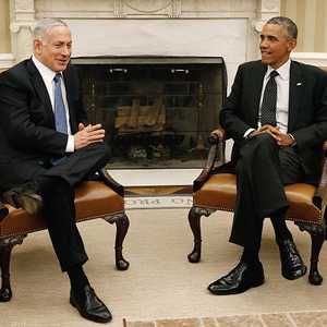نتانياهو خلال زيارته للبيت الأبيض في أكتوبر 2014.