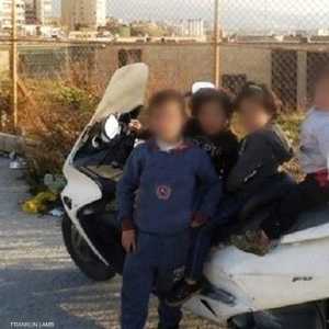 الأطفال السوريين كما نشر صورتهم الناشط الأميركي فرانك لامب