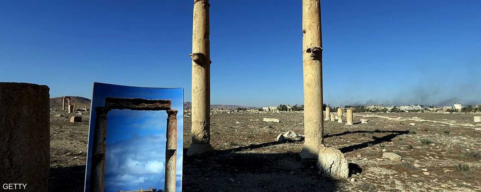 دمر داعش معبد بعل شمين في أغسطس 2015