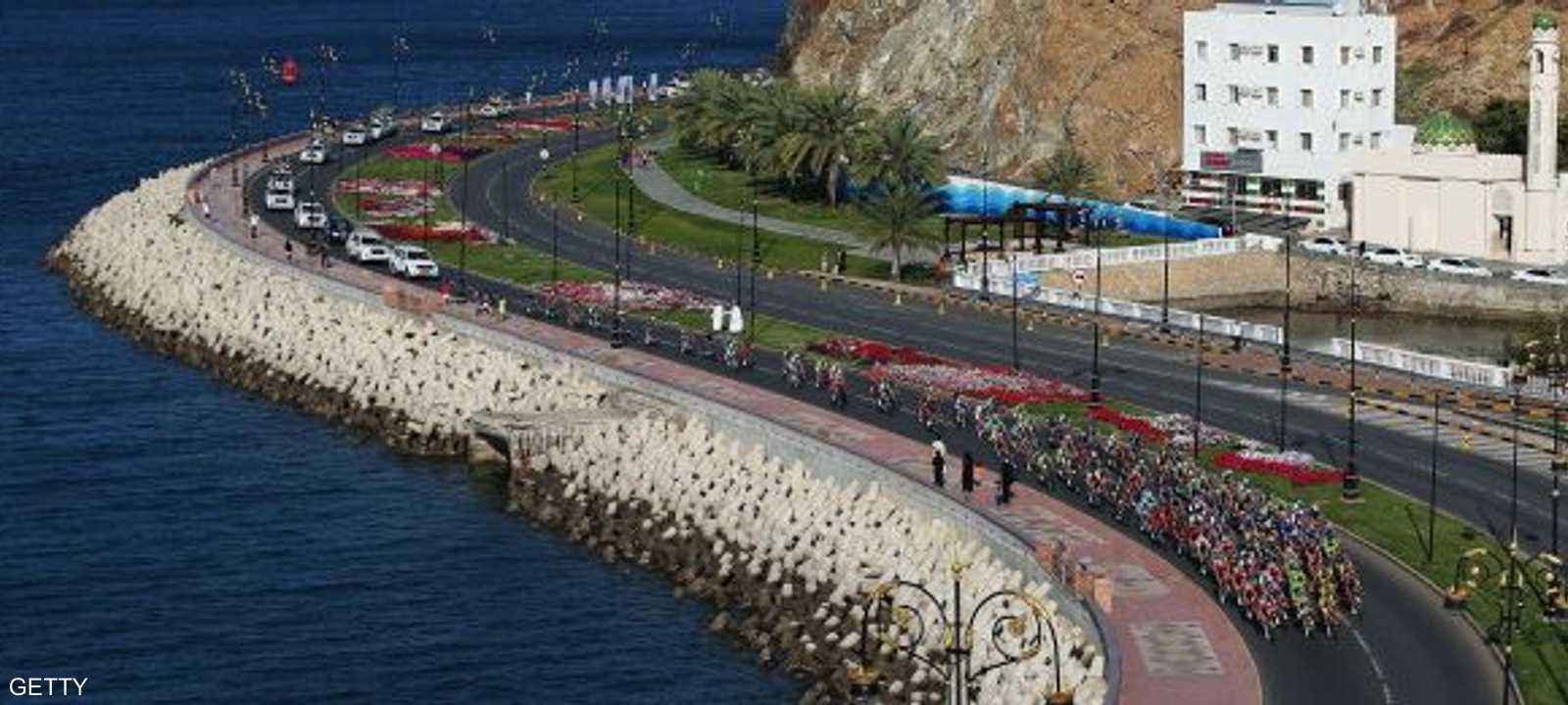 منظر عام لكورنيش مسقط