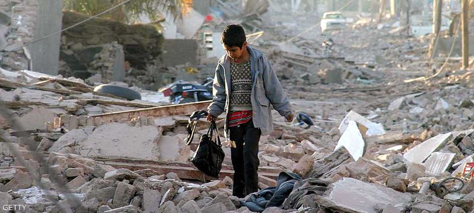 صورة أرشيفية لطفل إيراني