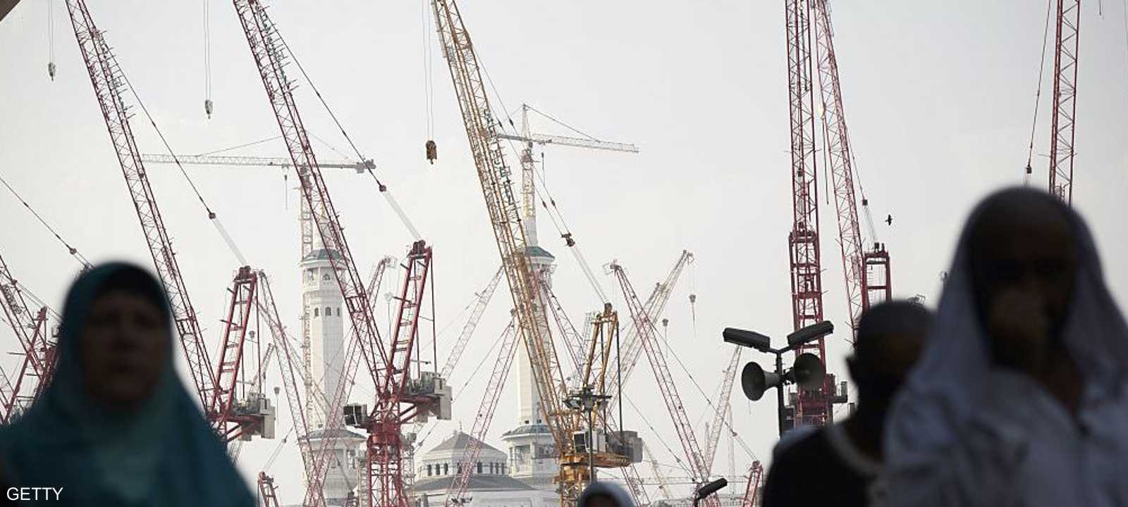 مجموعة بن لادن كانت مسؤولة عن أغلب مشاريع التوسعة في الحرم