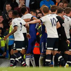 المباراة شهدت شجارا بين لاعبي الفريقين