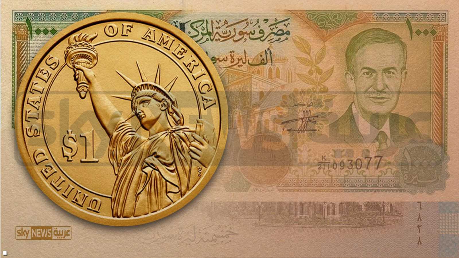 الليرة مقابل الدولار