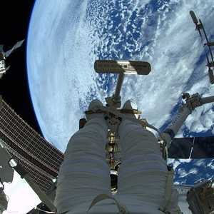 صورة للأرض من محطة الفضاء الدولية