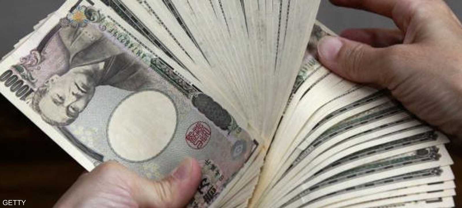 أوراق نقدية من الين الياباني