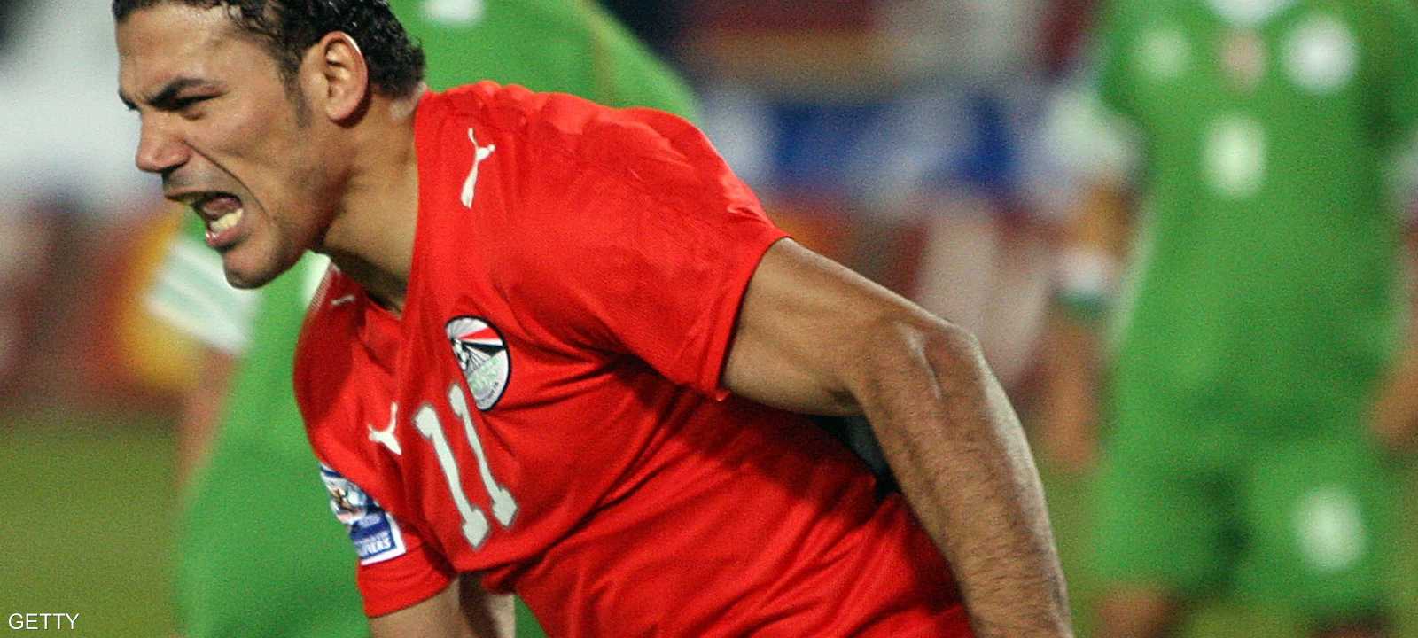 عمرو زكي بقميص المنتخب المصري