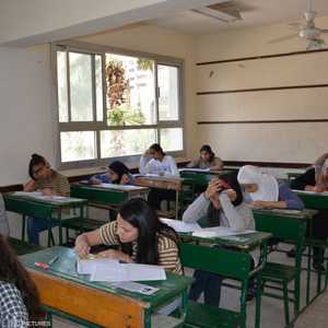 جانب من امتحانات سابقة في مصر