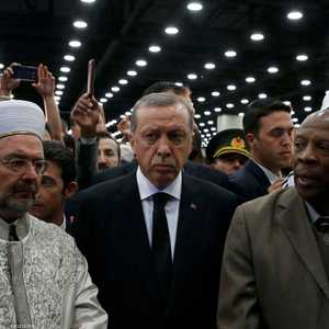 أردوغان اختصر مشاركته بمراسم وداع محمد علي.