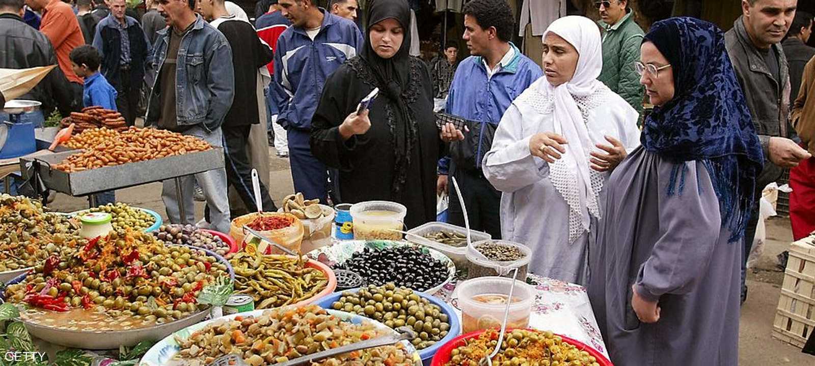 سوق شعبي في الجزائر - أرشيفية