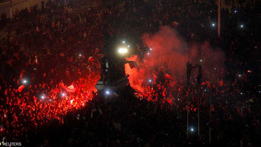 احتفالات عاصمة تشيلي استمرت حتى ساعات الفجر