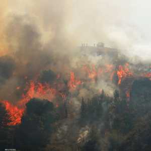 بسبب الأراضي الجبلية الوعرة شديدة الانحدار والظروف الجوية شديدة الحرارة، تعثرت جهود إخماد ما سمي حريق سوبيرانيس.