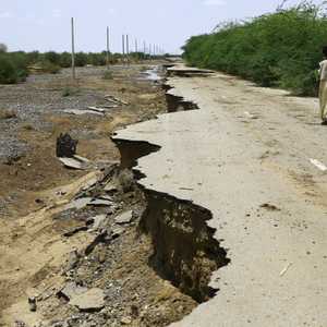 السيول قطعت الطرق في كسلا