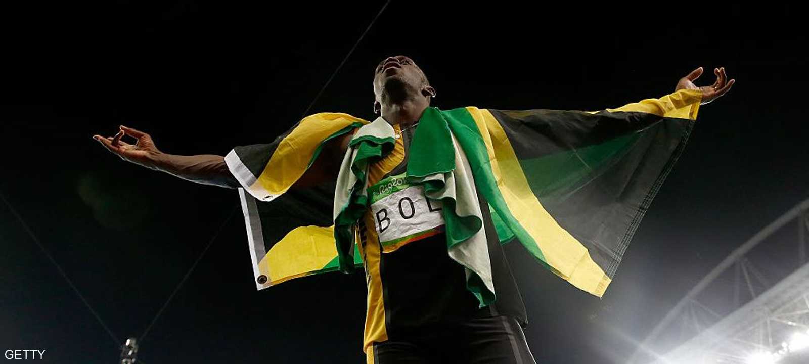 بولت.. بعد آخر سباق أولمبي