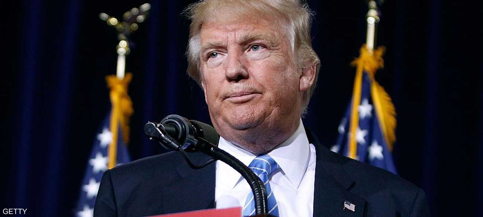 المرشح الجمهوري دونالد ترامب