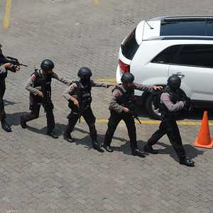 عناصر شرطة في إندونيسيا - أرشيفية