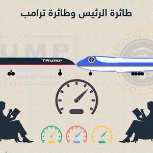 مقارنة بين الطائرة الرئاسية وطائرة ترامب