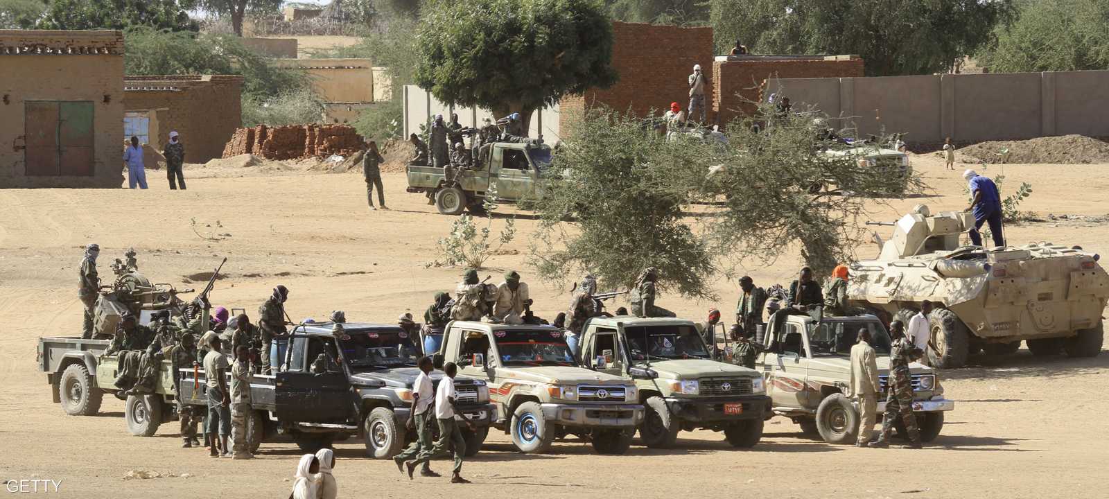 أرشيفية لقوة أمنية في السودان