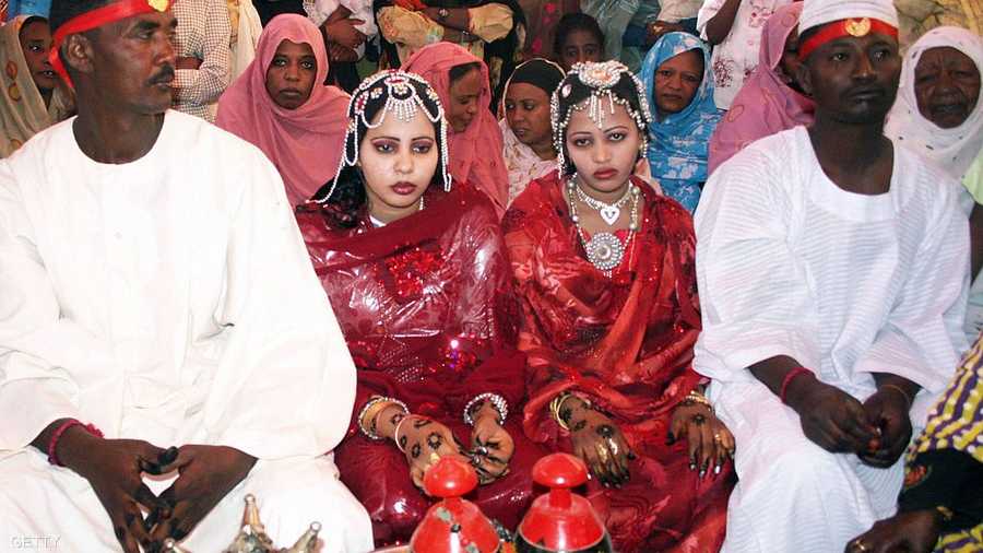 أزياء تراثية في عرس سوداني