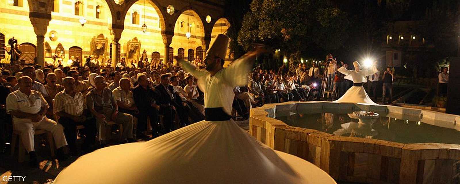 رقصة الدراويش الصوفية من تراث حلب الأصيل