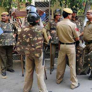 عناصر من الشرطة الهندية