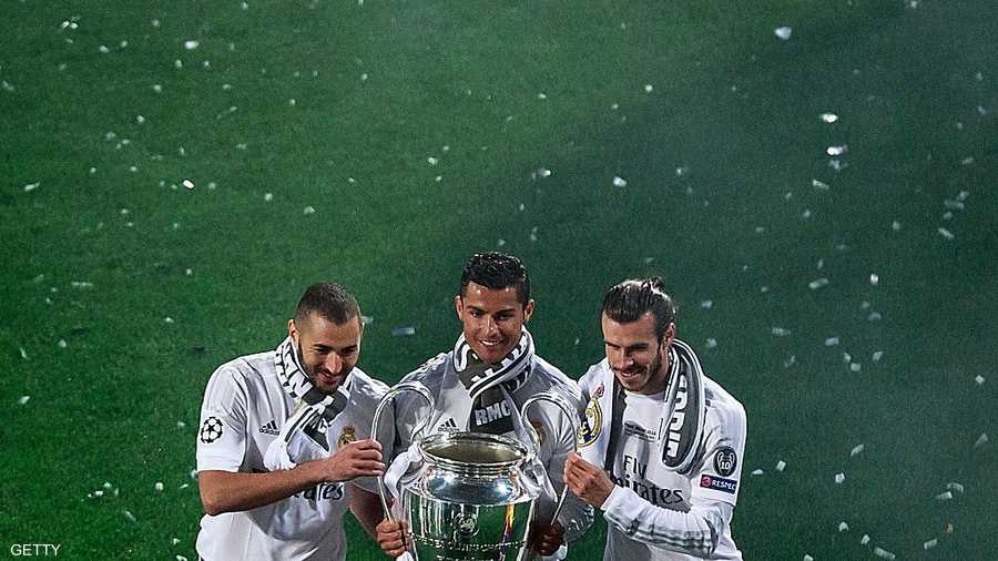وفي مواجهتهم ثلاثي ريال مدريد الذي يضم رونالدو وبنزيمة وغاريث بيل