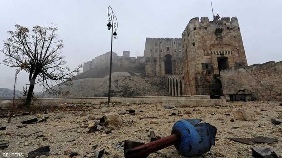 قذيفة في حلب