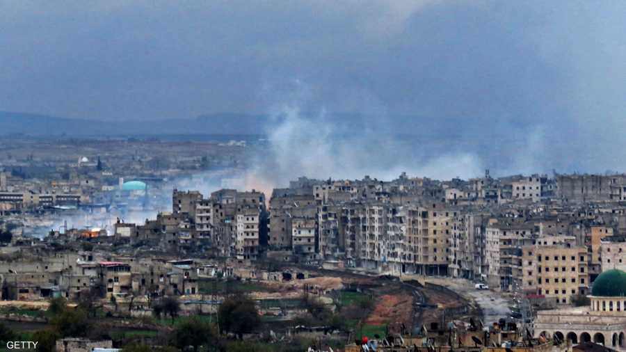 القصف على حلب