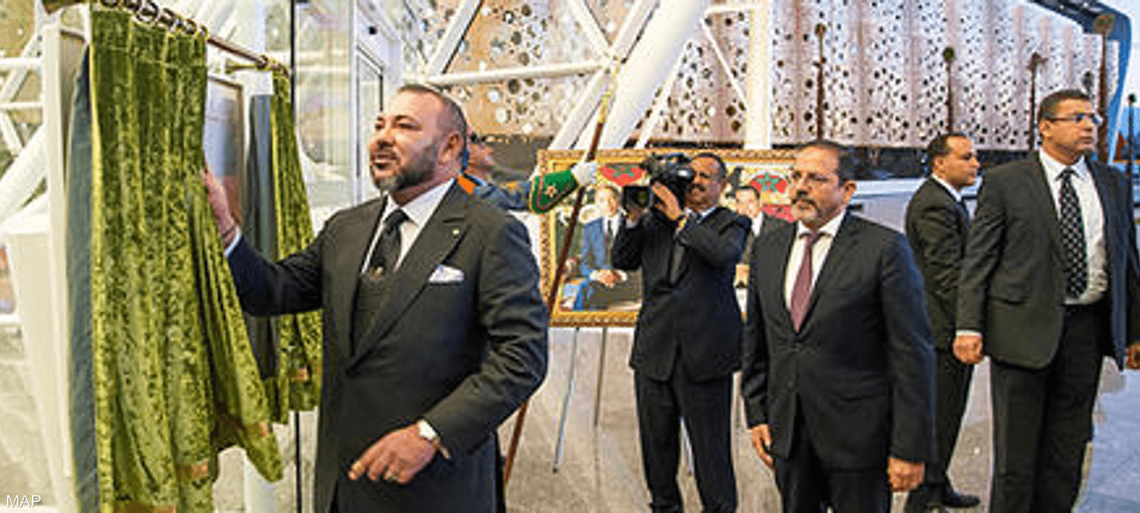 العاهل المغربي يدشن المحطة الجديدة لمطار مراكش