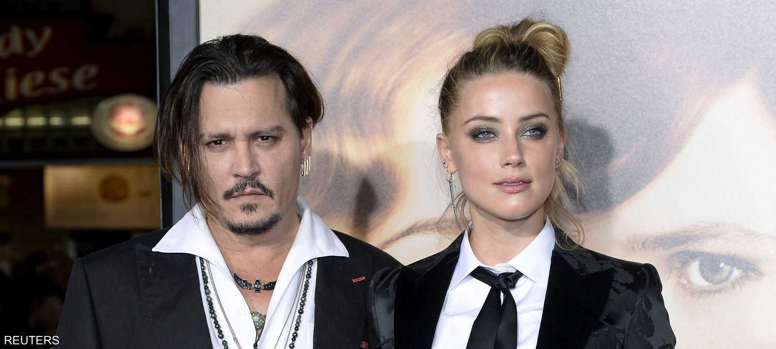 ديب وهيرد طلاق وتشهير ومحاكمات