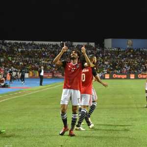 النني سجل هدف مصر الوحيد أمام الكاميرون.