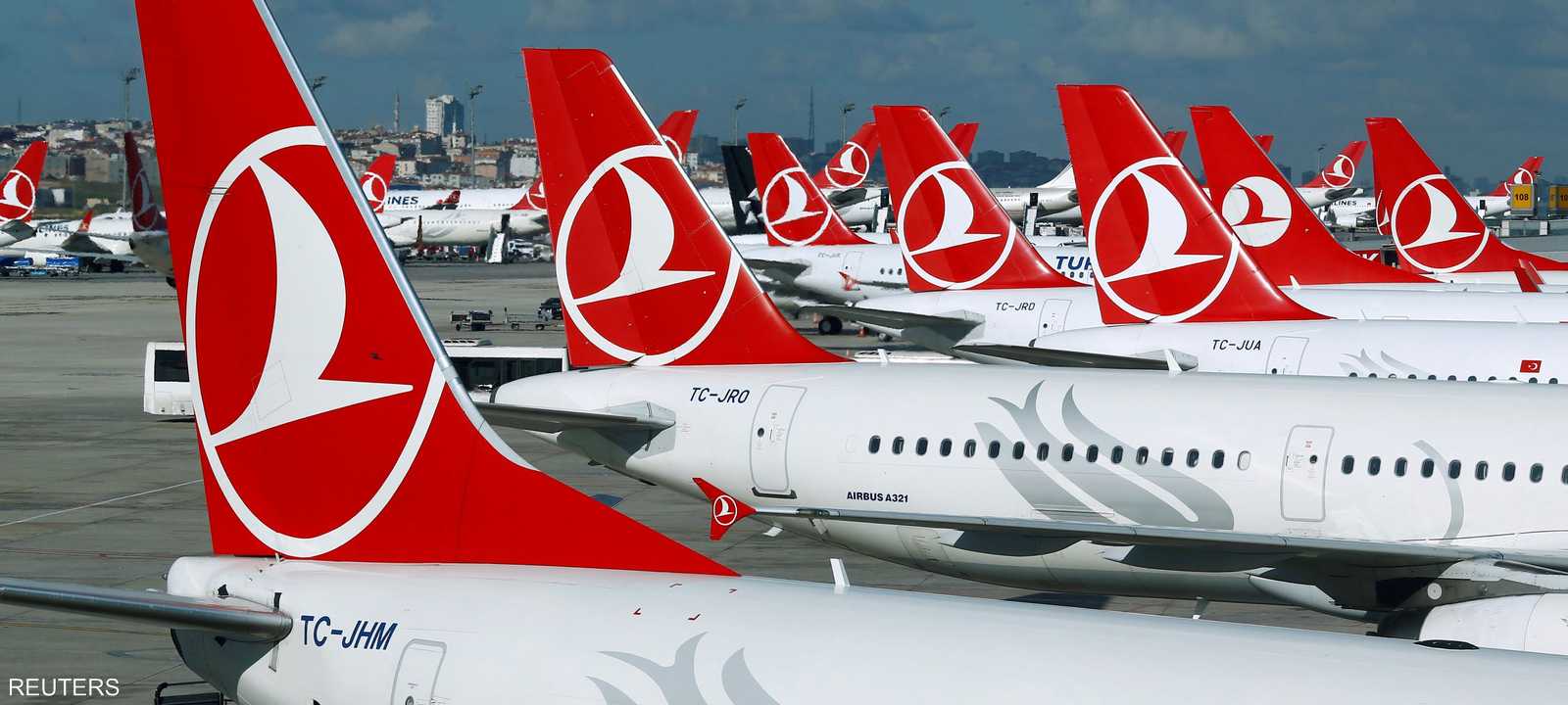 الخطوط الجوية التركية نالت نصيبها من عملية نقل الأموال.