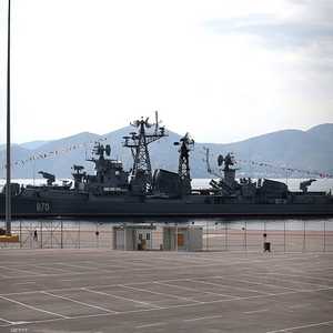 سفينة حربية يونانية