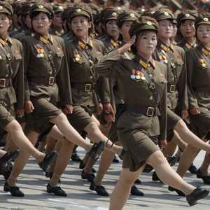 جنديات في جيش كوريا الشمالية