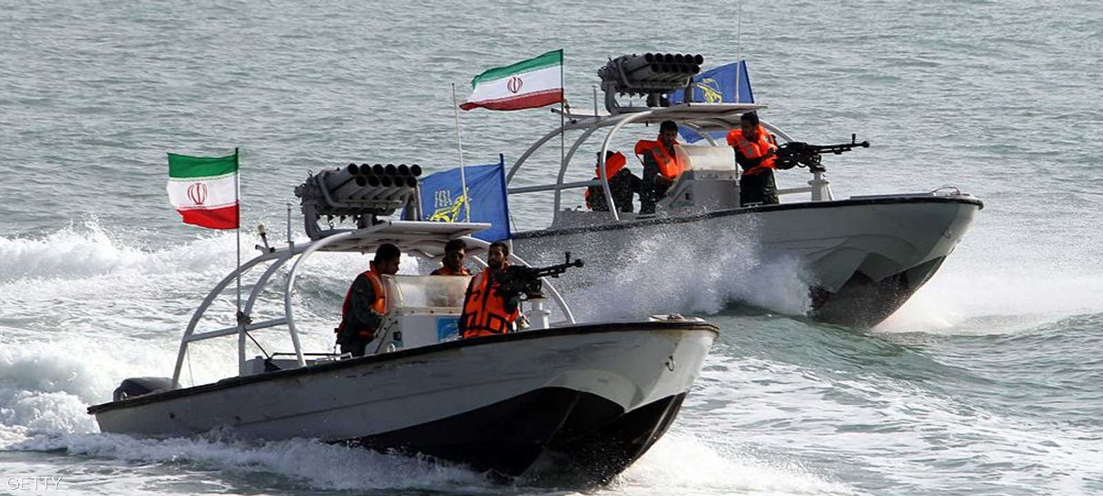قوارب تابعة لقوات البحرية الإيرانية (أرشيف)