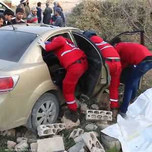 الصاروخ استهدف سيارة القيادي المتشدد في إدلب.