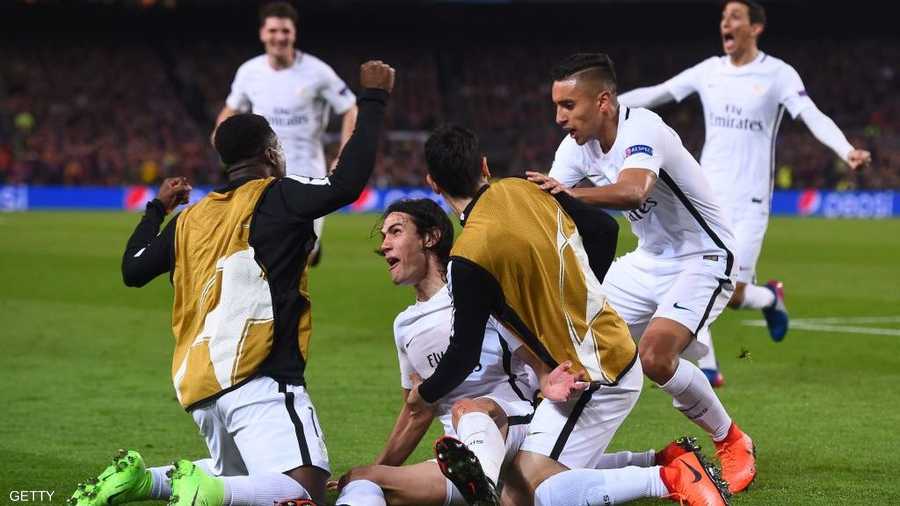 كافاني خطف هدفا لفريق العاصمة الباريسية