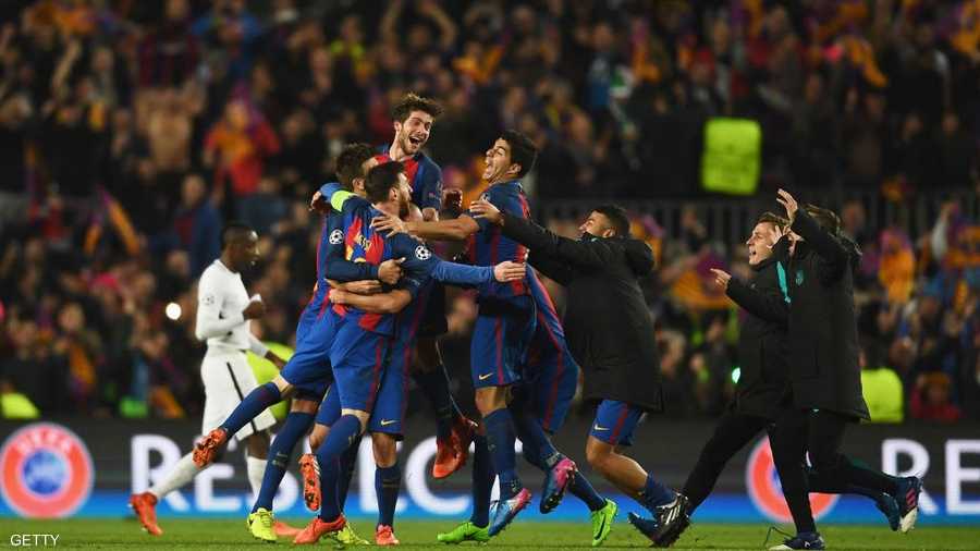 برشلونة فاجئ الفريق الضيف وتغلب عليه 6-1