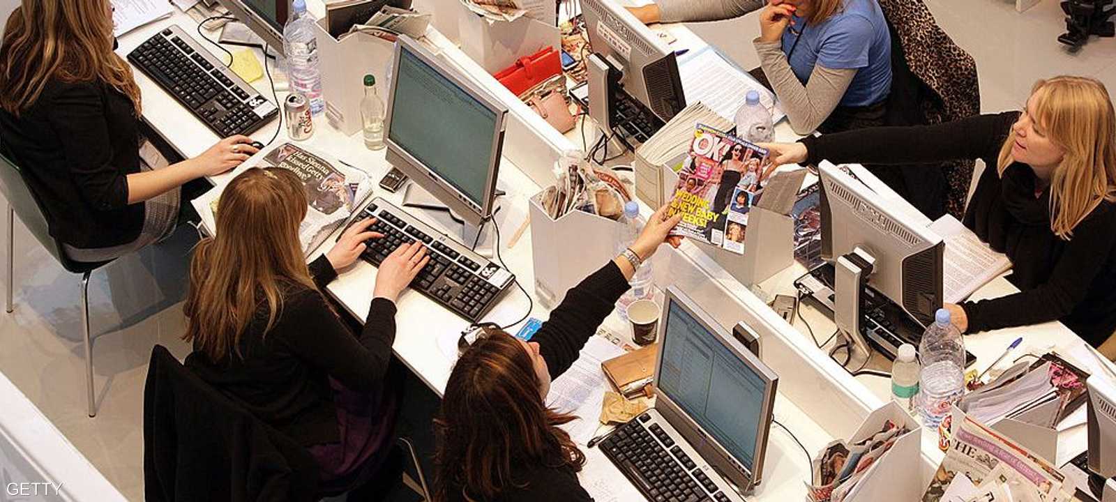 البريطانيون يفضلون العمل رغم المرض