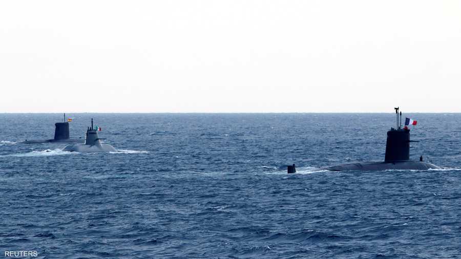 يسعى التدريب لبناء قدرات مرنة في حروب الغواصات