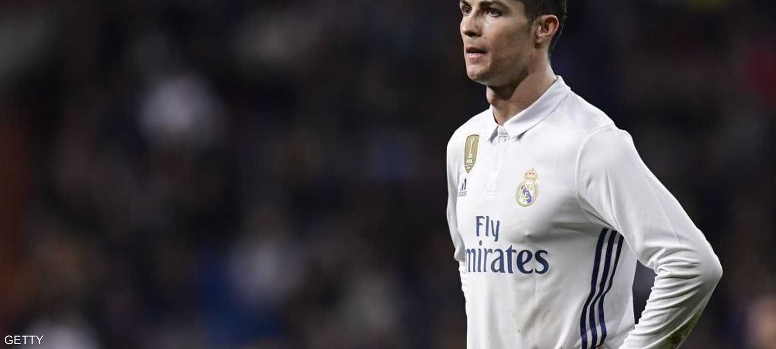 مهاجم نادي ريال مدريد كريستيانو رونالدو