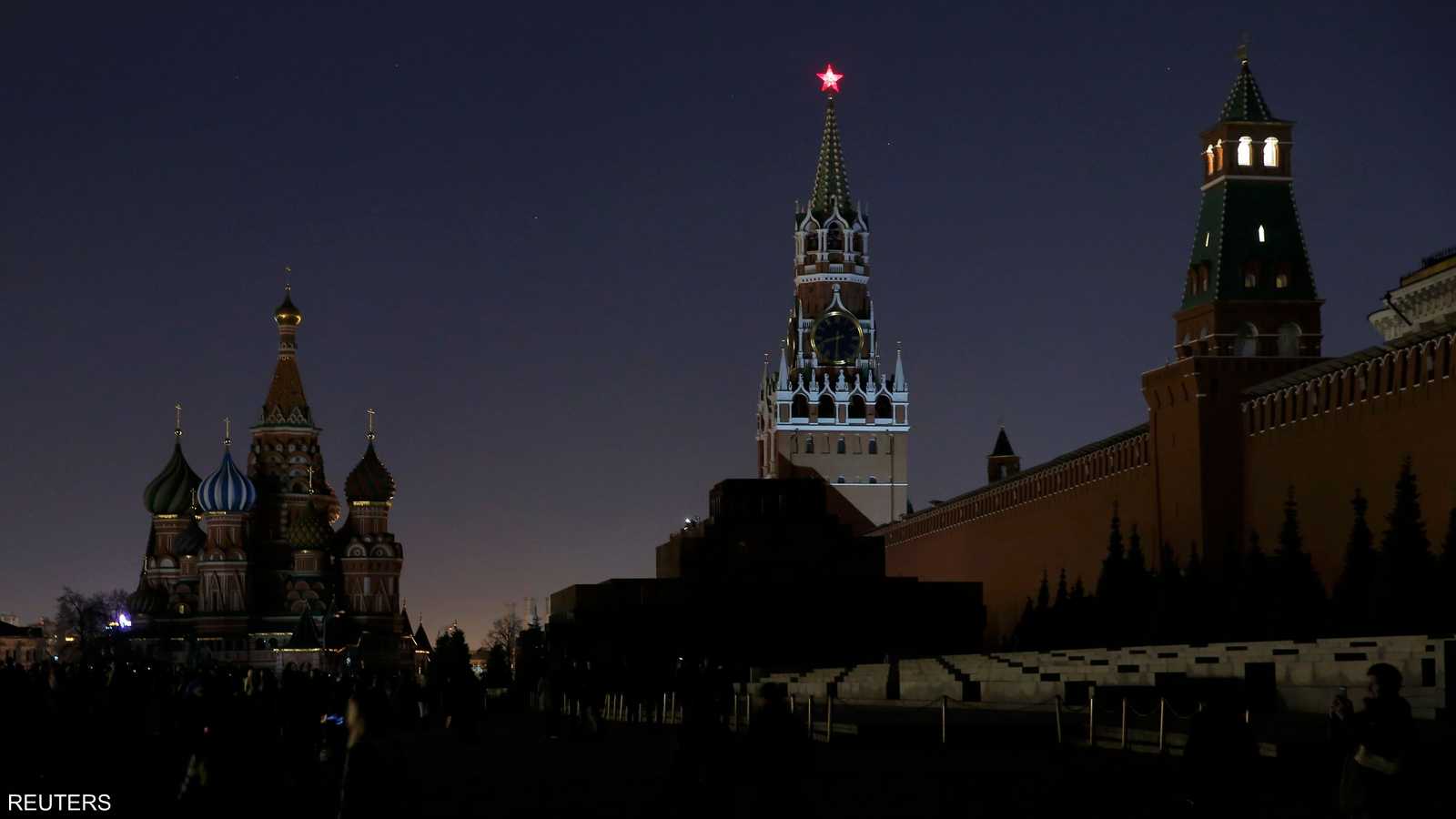 مبنى الكريملين في موسكو