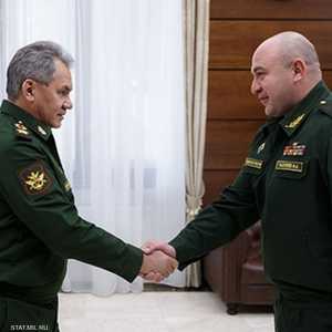 صورة من موقع وزارة الدفاع الروسية لوزيري الدفاع في البلدين