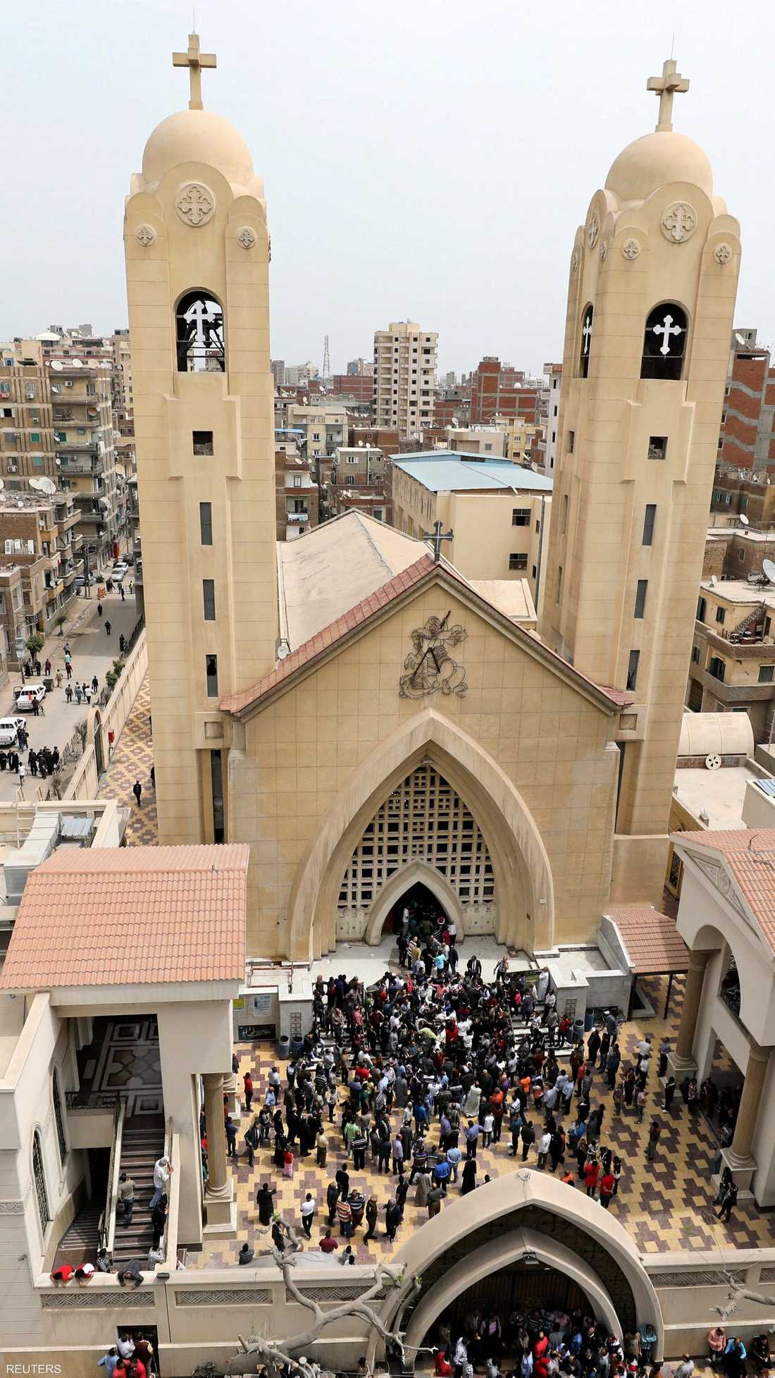 قتل 30 على الأقل في انفجار كنيسة طنطا