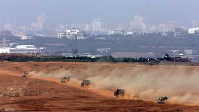 آليات عسكرية إسرائيلية تتوغل في قطاع غزة- أرشيفية