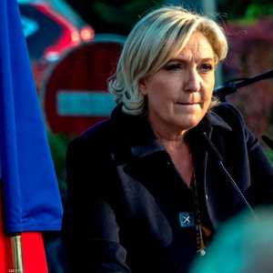 مرشحة اليمين المتطرف مارين لوبان