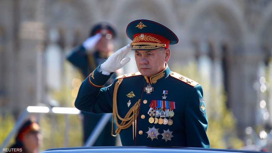 وزير الدفاع سيرغيو شويغو يشرف على البروفا الأخيرة