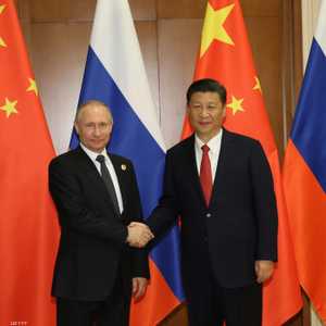 الرئيسان الروسي فلاديمير بوتين والصيني شي جينبينغ